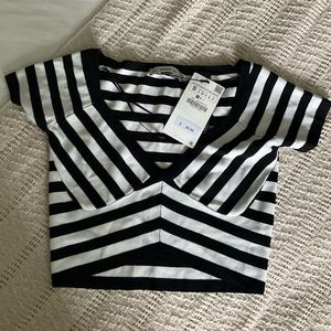 Zara Knit crop top